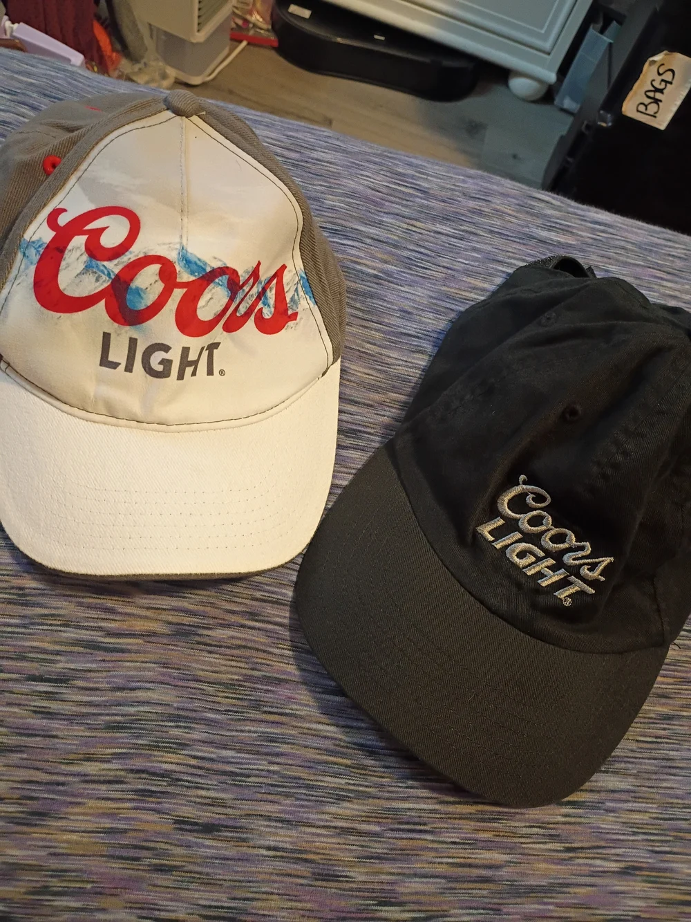 Coors Light Women's White &Black  Cap - Classic Logo